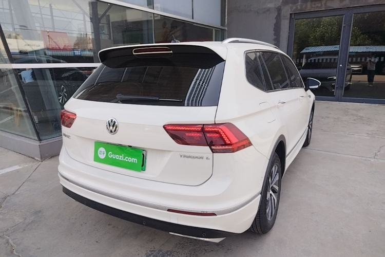 Used Volkswagen Tiguan L New Energy 2020 430 PHEV Plug-in Hybrid Flagship Edition Rear Right 45 Deg