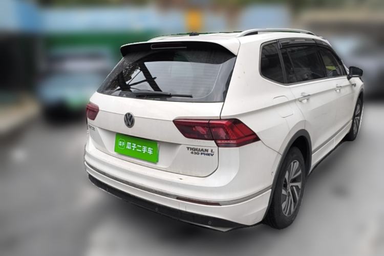 Used Volkswagen Tiguan L New Energy 2020 430 PHEV Plug-in Hybrid Flagship Edition Rear Right 45 Deg