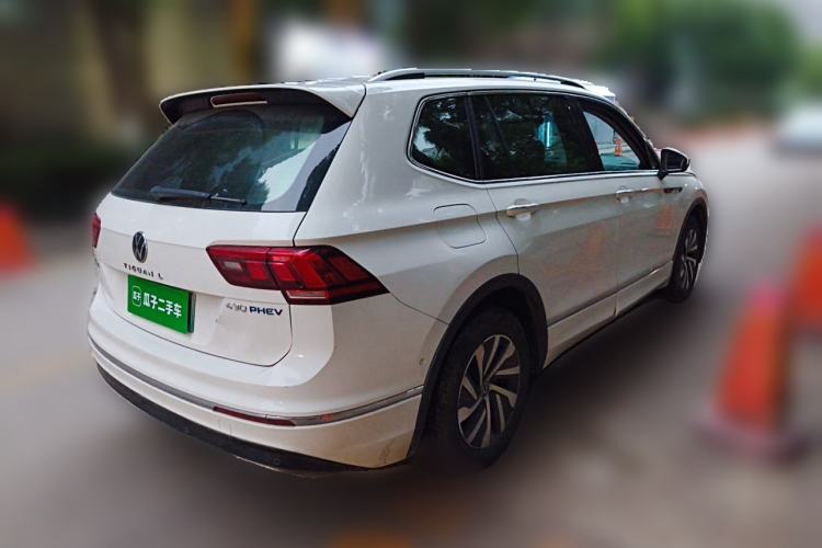 Used Volkswagen Tiguan L New Energy 2020 430 PHEV Plug-in Hybrid Prestige Edition Rear Right 45 Deg