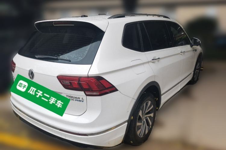 Used Volkswagen Tiguan L New Energy 2020 430 PHEV Plug-in Hybrid Flagship Edition Rear Right 45 Deg