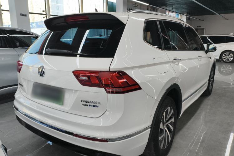 Used Volkswagen Tiguan L New Energy 2020 430 PHEV Plug-in Hybrid Prestige Edition Rear Right 45 Deg