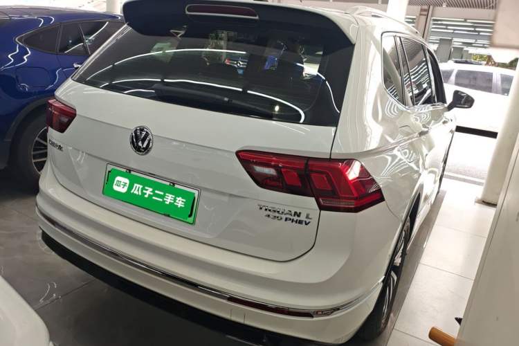 Used Volkswagen Tiguan L New Energy 2020 430 PHEV Plug-in Hybrid Prestige Edition Rear Right 45 Deg