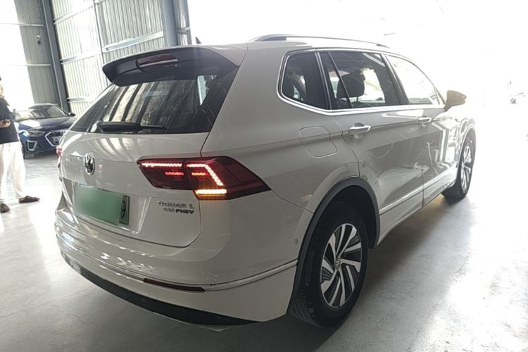 Used Volkswagen Tiguan L New Energy 2020 430 PHEV Plug-in Hybrid Flagship Edition Rear Right 45 Deg