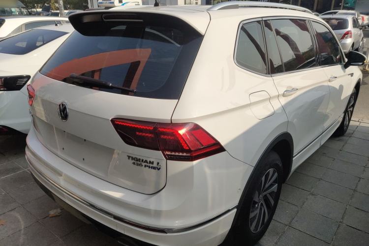Used Volkswagen Tiguan L New Energy 2020 430 PHEV Plug-in Hybrid Flagship Edition Rear Right 45 Deg