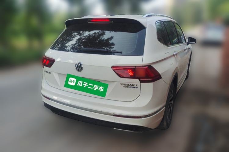 Used Volkswagen Tiguan L New Energy 2020 430 PHEV Plug-in Hybrid Flagship Edition Rear Right 45 Deg