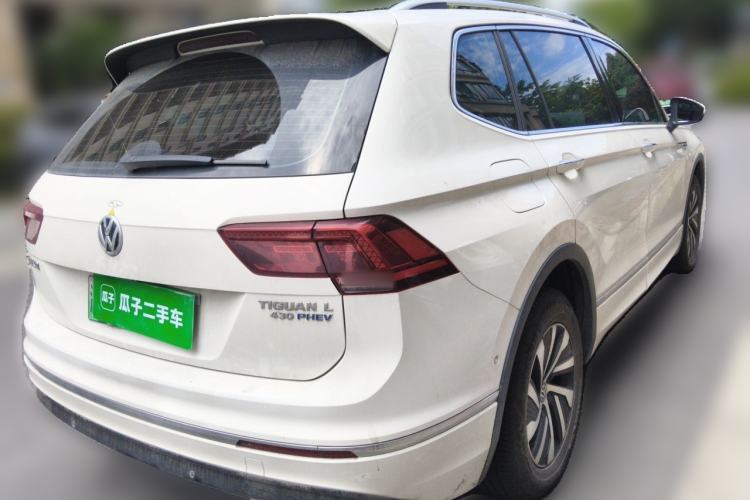Used Volkswagen Tiguan L New Energy 2020 430 PHEV Plug-in Hybrid Flagship Edition Rear Right 45 Deg