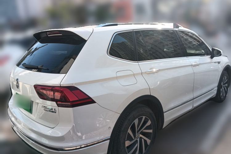 Used Volkswagen Tiguan L New Energy 2020 430 PHEV Plug-in Hybrid Flagship Edition Rear Right 45 Deg