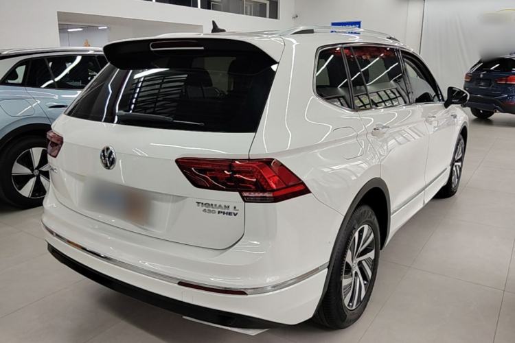 Used Volkswagen Tiguan L New Energy 2020 430 PHEV Plug-in Hybrid Flagship Edition Rear Right 45 Deg