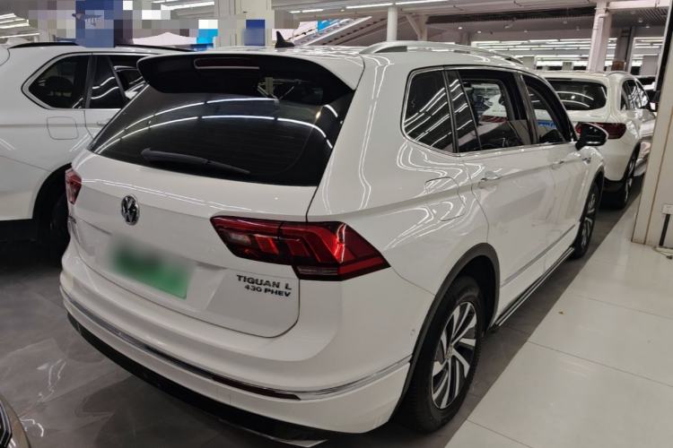 Used Volkswagen Tiguan L New Energy 2020 430 PHEV Plug-in Hybrid Prestige Edition Rear Right 45 Deg
