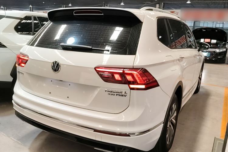 Used Volkswagen Tiguan L New Energy 2020 430 PHEV Plug-in Hybrid Prestige Edition Rear Right 45 Deg