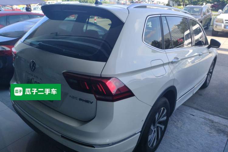 Used Volkswagen Tiguan L New Energy 2020 430 PHEV Plug-in Hybrid Prestige Edition Rear Right 45 Deg