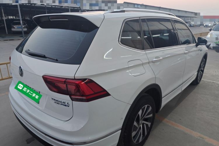 Used Volkswagen Tiguan L New Energy 2020 430 PHEV Plug-in Hybrid Flagship Edition Rear Right 45 Deg
