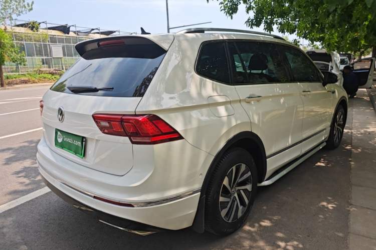 Used Volkswagen Tiguan L New Energy 2020 430 PHEV Plug-in Hybrid Prestige Edition Rear Right 45 Deg