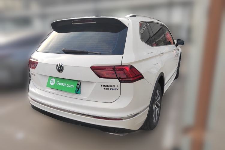 Used Volkswagen Tiguan L New Energy 2020 430 PHEV Plug-in Hybrid Flagship Edition Rear Right 45 Deg