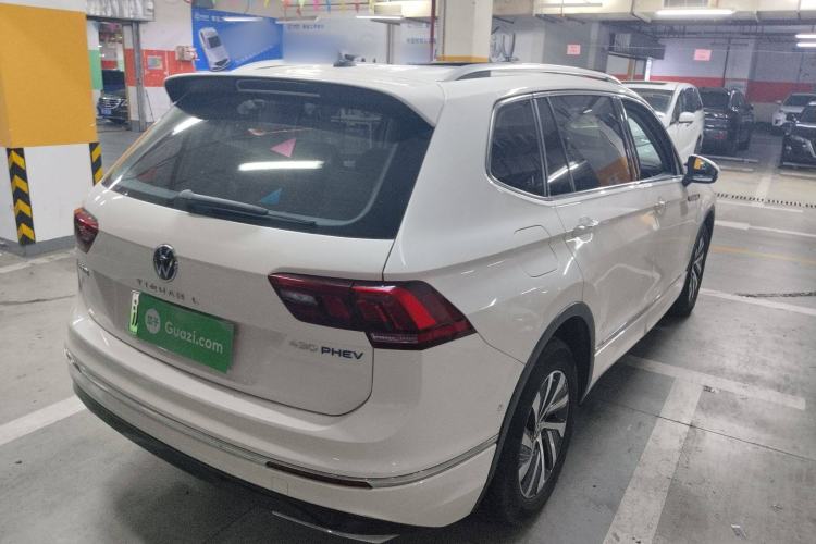 Used Volkswagen Tiguan L New Energy 2020 430 PHEV Plug-in Hybrid Prestige Edition Rear Right 45 Deg