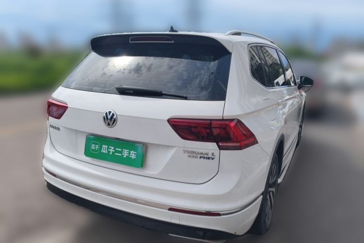 Used Volkswagen Tiguan L New Energy 2020 430 PHEV Plug-in Hybrid Flagship Edition Rear Right 45 Deg