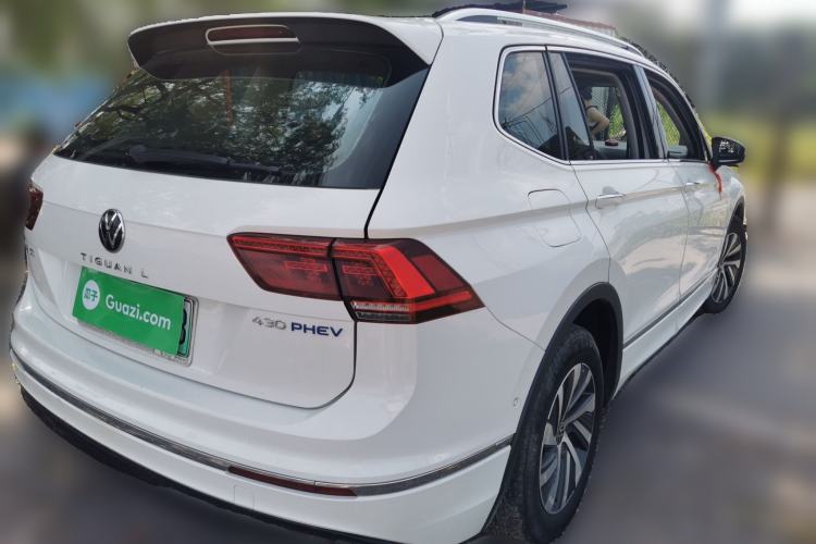 Used Volkswagen Tiguan L New Energy 2020 430 PHEV Plug-in Hybrid Flagship Edition Rear Right 45 Deg