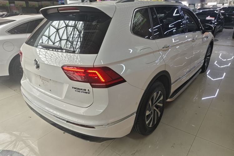 Used Volkswagen Tiguan L New Energy 2020 430 PHEV Plug-in Hybrid Flagship Edition Rear Right 45 Deg