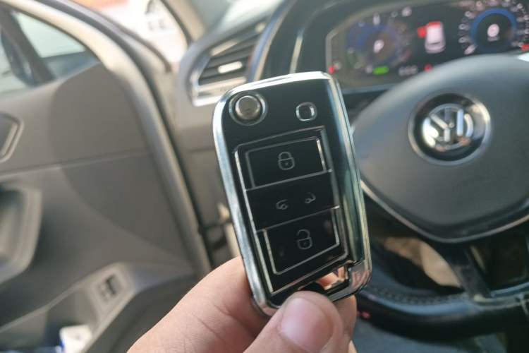 Used Volkswagen Tiguan L New Energy 2020 430 PHEV Plug-in Hybrid Flagship Edition Vehicle Key