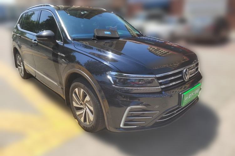 Used Volkswagen Tiguan L New Energy 2021 430 PHEV Plug-in Hybrid Flagship Edition Front Right 45 Deg
