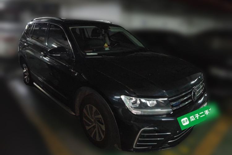 Used Volkswagen Tiguan L New Energy 2021 430 PHEV Plug-in Hybrid Prestige Edition Front Right 45 Deg