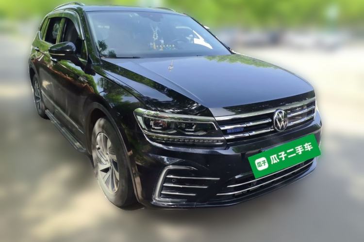 Used Volkswagen Tiguan L New Energy 2021 430 PHEV Plug-in Hybrid Flagship Edition Front Right 45 Deg