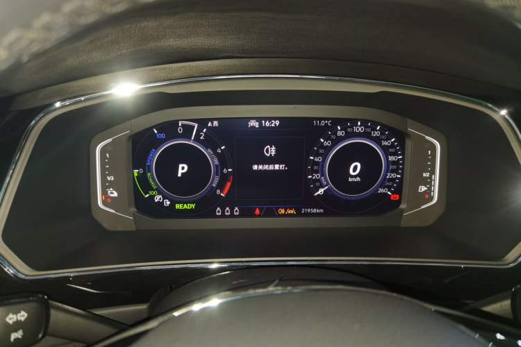 Used Volkswagen Tiguan L New Energy 2021 430 PHEV Plug-in Hybrid Flagship Edition Instrument Cluster