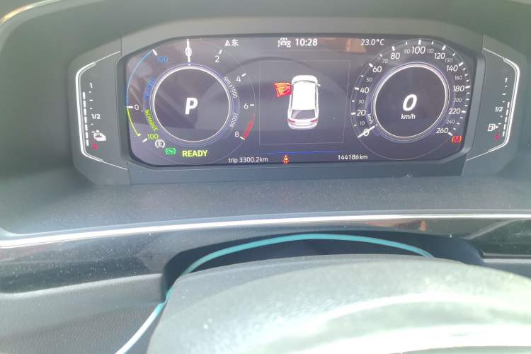 Used Volkswagen Tiguan L New Energy 2021 430 PHEV Plug-in Hybrid Flagship Edition Odometer Close Up