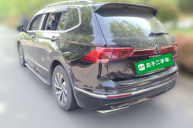 Used Volkswagen Tiguan L New Energy 2021 430 PHEV Plug-in Hybrid Flagship Edition Rear Left 45 Deg