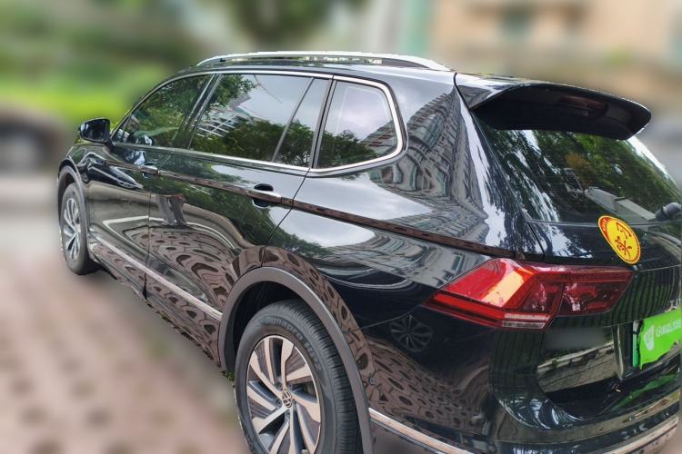 Used Volkswagen Tiguan L New Energy 2021 430 PHEV Plug-in Hybrid Flagship Edition Rear Left 45 Deg