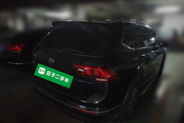 Used Volkswagen Tiguan L New Energy 2021 430 PHEV Plug-in Hybrid Prestige Edition Rear Right 45 Deg