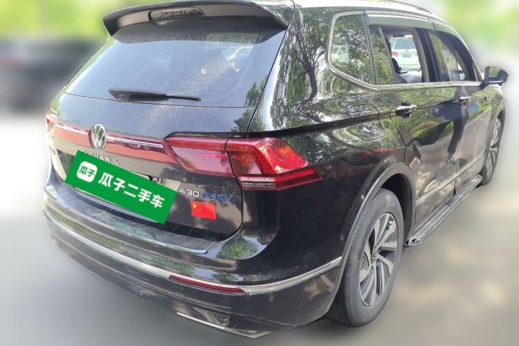Used Volkswagen Tiguan L New Energy 2021 430 PHEV Plug-in Hybrid Flagship Edition Rear Right 45 Deg