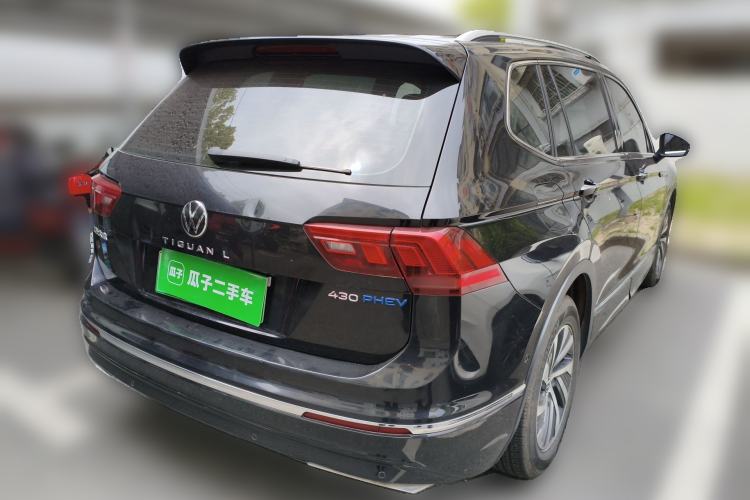 Used Volkswagen Tiguan L New Energy 2021 430 PHEV Plug-in Hybrid Prestige Edition Rear Right 45 Deg