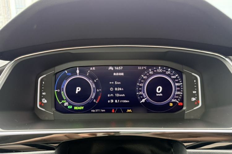 Used Volkswagen Tiguan L New Energy 2021 430 PHEV Plug-in Hybrid Flagship Edition Instrument Cluster
