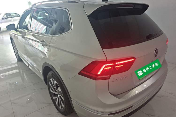 Used Volkswagen Tiguan L New Energy 2021 430 PHEV Plug-in Hybrid Flagship Edition Rear Left 45 Deg