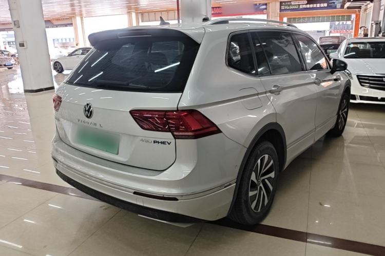 Used Volkswagen Tiguan L New Energy 2021 430 PHEV Plug-in Hybrid Flagship Edition Rear Right 45 Deg