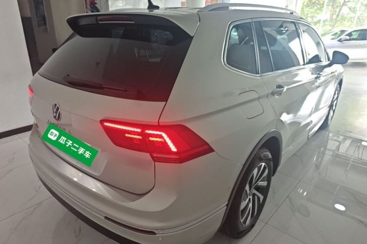 Used Volkswagen Tiguan L New Energy 2021 430 PHEV Plug-in Hybrid Flagship Edition Rear Right 45 Deg