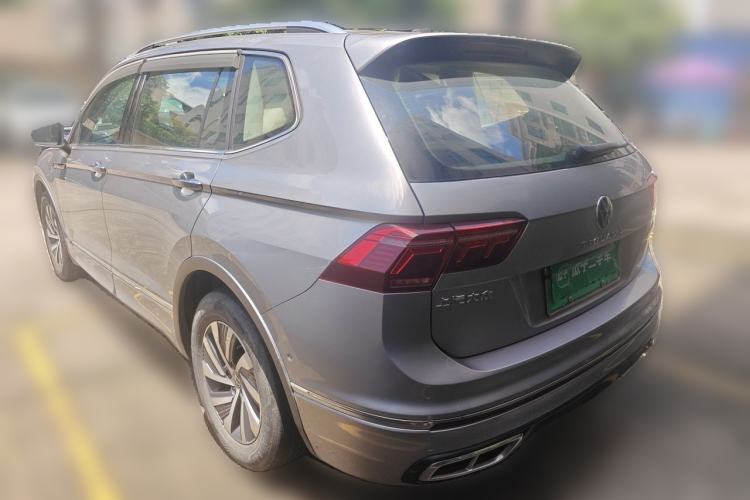 Used Volkswagen Tiguan L New Energy 2021 430 PHEV Plug-in Hybrid Flagship Edition Rear Left 45 Deg