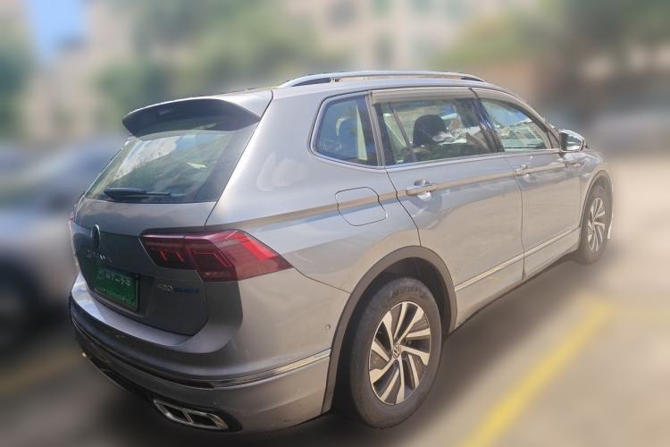 Used Volkswagen Tiguan L New Energy 2021 430 PHEV Plug-in Hybrid Flagship Edition Rear Right 45 Deg