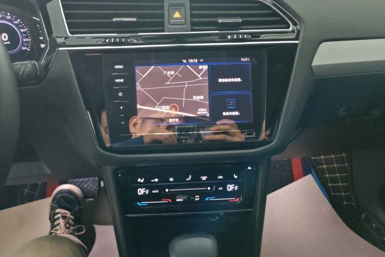 Used Volkswagen Tiguan L New Energy 2021 430 PHEV Plug-in Hybrid Prestige Edition Audio And AC Panel