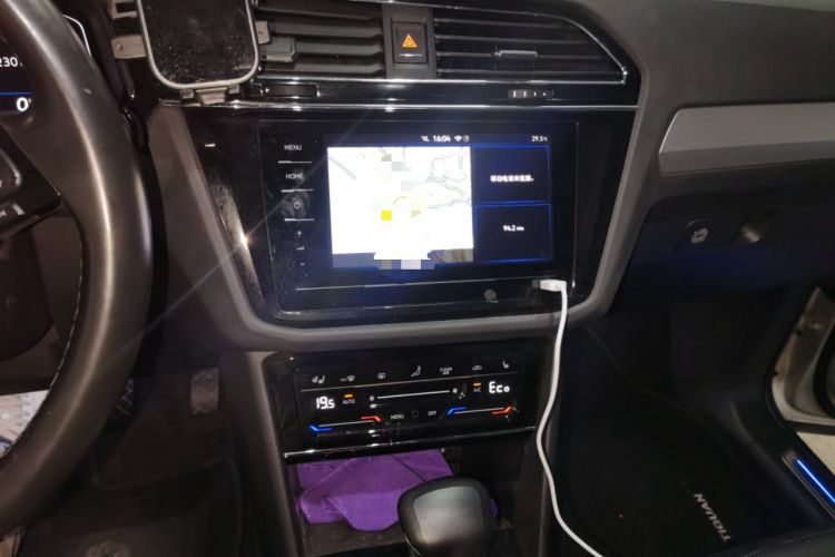 Used Volkswagen Tiguan L New Energy 2021 430 PHEV Plug-in Hybrid Prestige Edition Audio And AC Panel