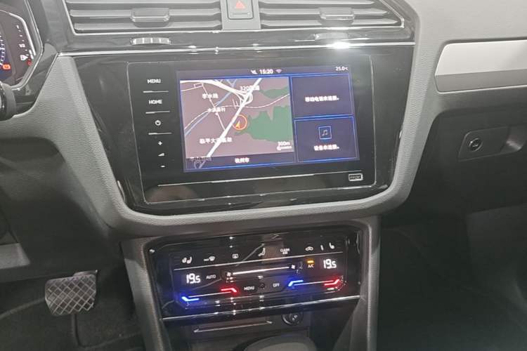 Used Volkswagen Tiguan L New Energy 2021 430 PHEV Plug-in Hybrid Flagship Edition Audio And AC Panel