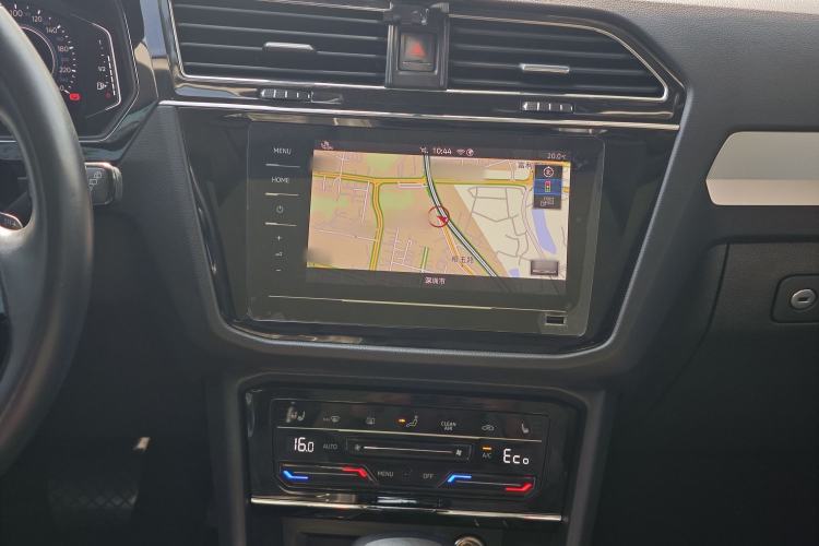 Used Volkswagen Tiguan L New Energy 2021 430 PHEV Plug-in Hybrid Flagship Edition Audio And AC Panel