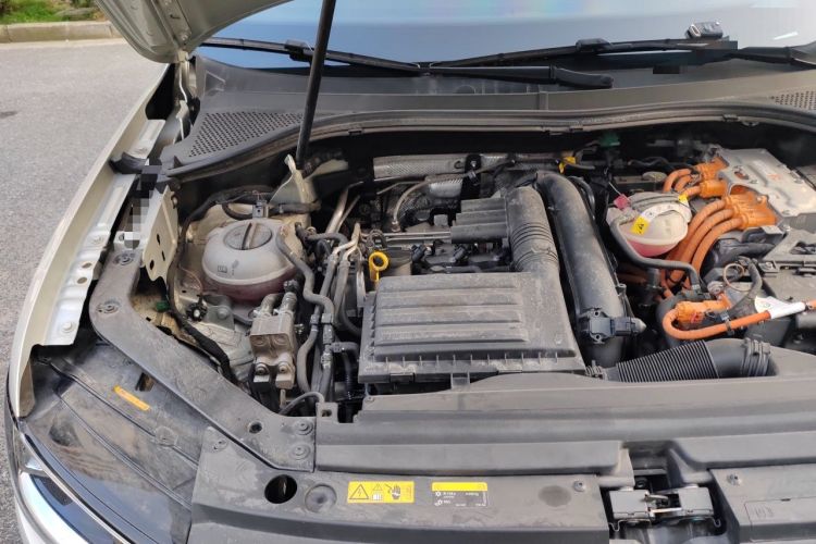 Used Volkswagen Tiguan L New Energy 2021 430 PHEV Plug-in Hybrid Prestige Edition Engine Bay Right