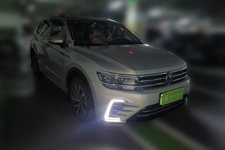 Used Volkswagen Tiguan L New Energy 2021 430 PHEV Plug-in Hybrid Flagship Edition Front Right 45 Deg