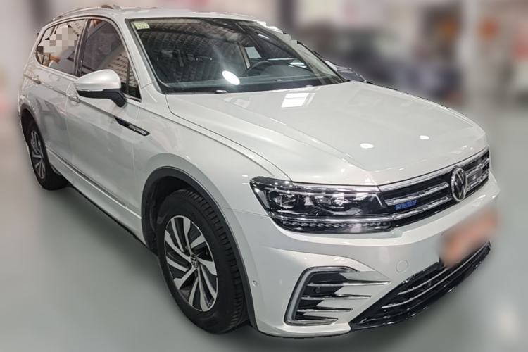 Used Volkswagen Tiguan L New Energy 2021 430 PHEV Plug-in Hybrid Flagship Edition Front Right 45 Deg