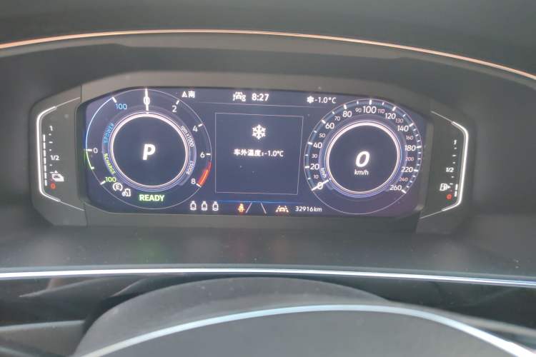 Used Volkswagen Tiguan L New Energy 2021 430 PHEV Plug-in Hybrid Flagship Edition Instrument Cluster