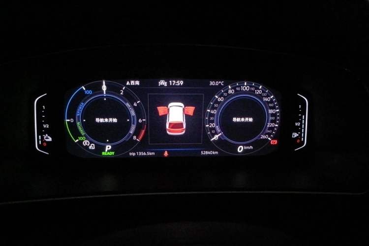 Used Volkswagen Tiguan L New Energy 2021 430 PHEV Plug-in Hybrid Flagship Edition Instrument Cluster