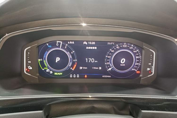 Used Volkswagen Tiguan L New Energy 2021 430 PHEV Plug-in Hybrid Flagship Edition Instrument Cluster