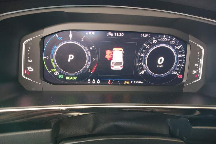 Used Volkswagen Tiguan L New Energy 2021 430 PHEV Plug-in Hybrid Flagship Edition Instrument Cluster